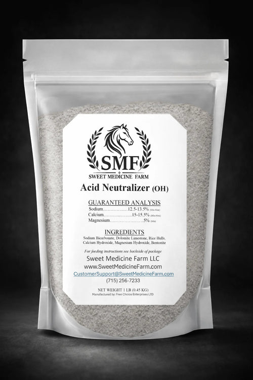 Acid Neutralizer refill pouch for the Sweet Medicine Farm Free Choice Horse Mineral Buffet