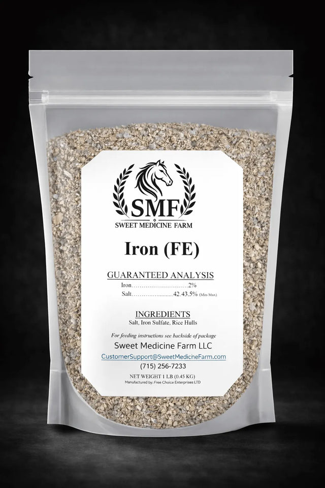 Iron refill pouch for the Sweet Medicine Farm Free Choice Horse Mineral Buffet