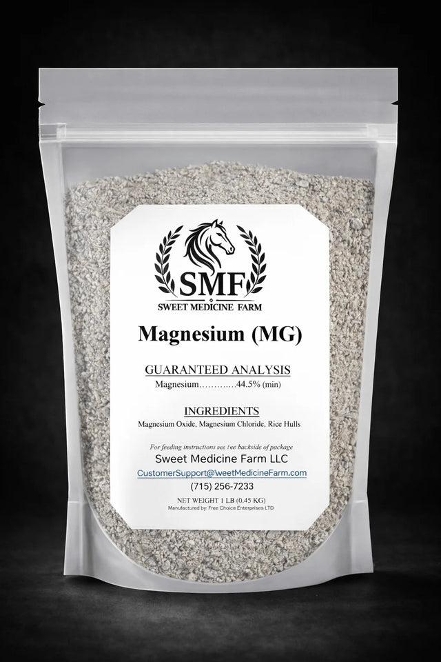 Magnesium refill pouch for the Sweet Medicine Farm Free Choice Horse Mineral Buffet