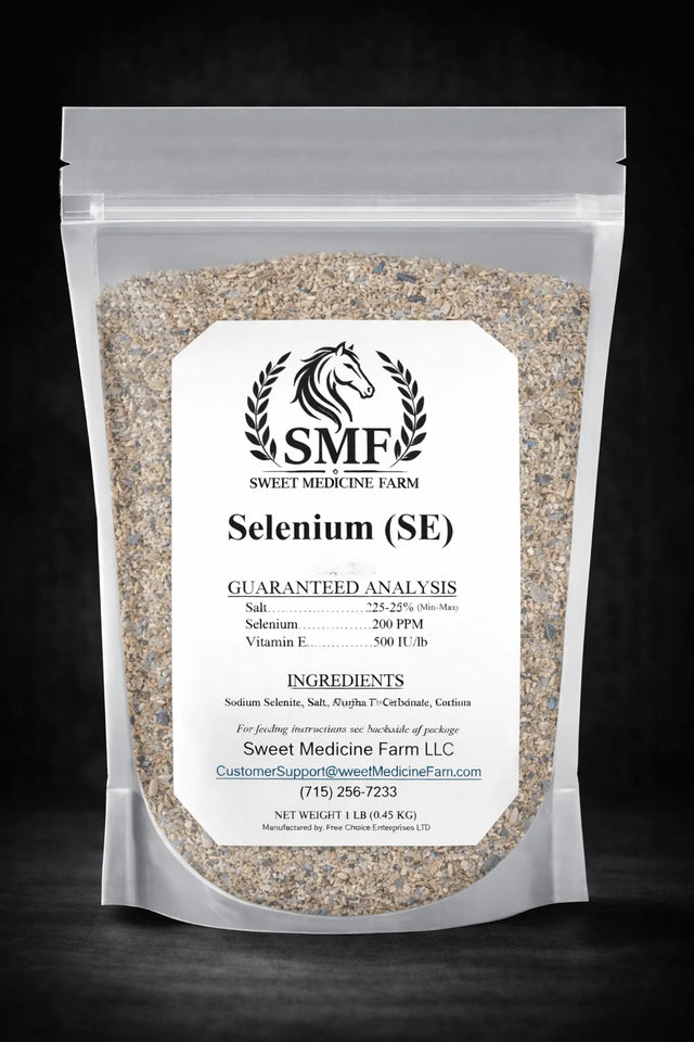 Selenium refill pouch for the Sweet Medicine Farm Free Choice Horse Mineral Buffet