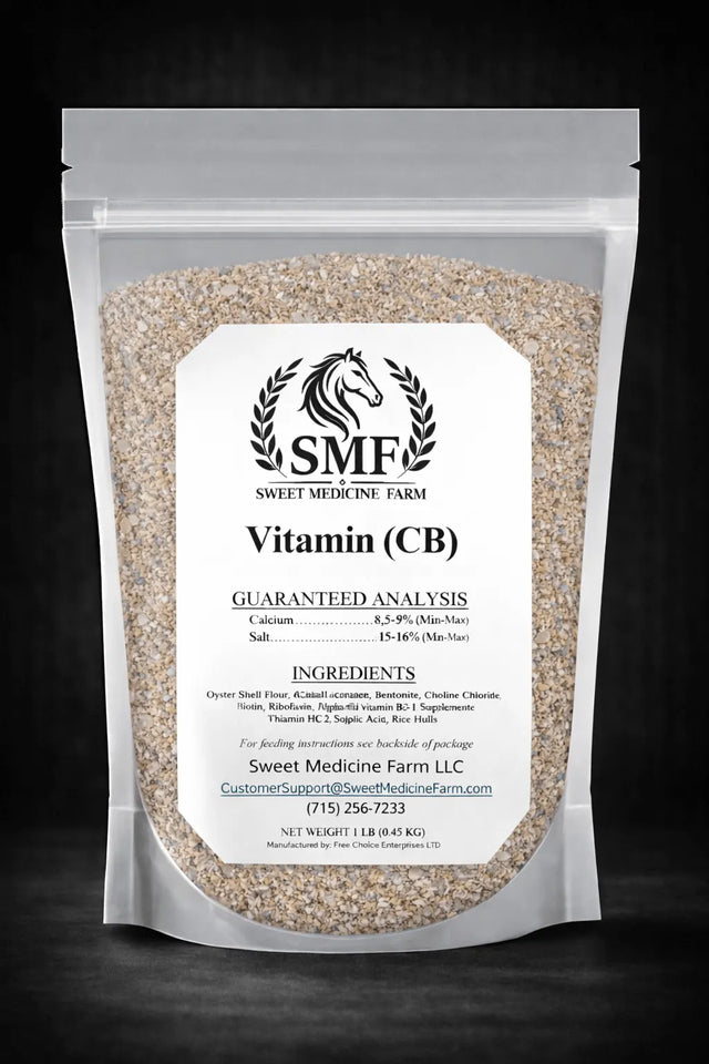 Vitamin B Complex refill pouch for the Sweet Medicine Farm Free Choice Horse Mineral Buffet