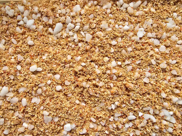 Loose potassium mineral used in the Sweet Medicine Farm Free Choice Horse Mineral Buffet
