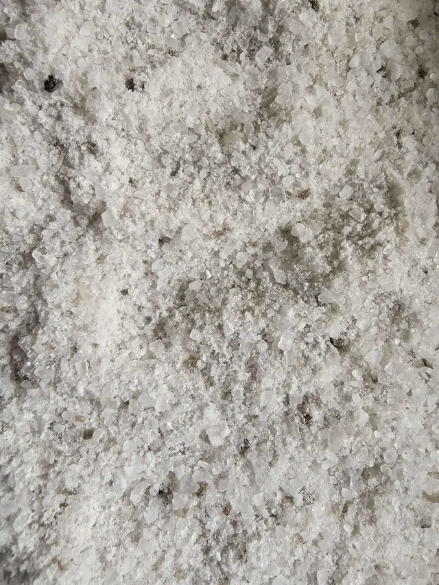 Loose salt mineral used in the Sweet Medicine Farm Free Choice Horse Mineral Buffet